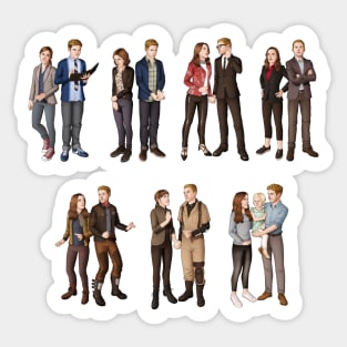 Fitzsimmons Through The Years Sticker